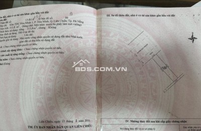 Bán nhà C4 đường 10,5m Trần Đình Tri - cách biển chỉ 50m